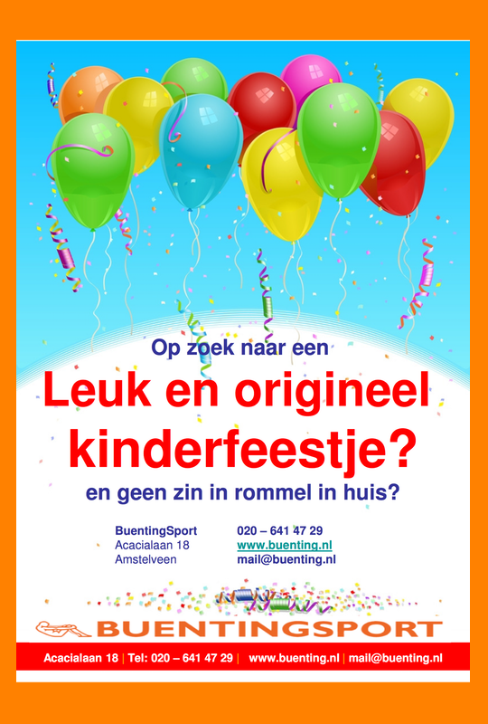 kinderfeestje in amstelveen